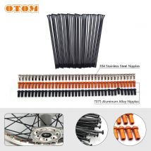 OTOM Motorrad 21 "Vorne 18" 19 "Hinten Speichen Schwarz Elektrophorese Behandlung Felge Für KTM SX EXC XCF HUSQVARNA TX FE FX FC