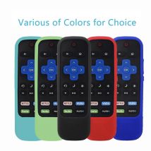 Schutzhülle passend für tcl roku tv dampfs tift 3600r 3800/3900 fernbedienung silikon abdeckung stoß feste haut rutsch fest