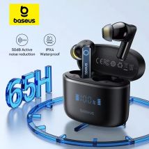 Bezprzewodowe słuchawki Baseus Bowie 30 Redukcja szumów 50 dB Długa czas pracy 65 godzin Słuchawki Bluetooth 5.3 6 mikrofonów AI Call Clear Big Bass