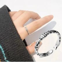Vintage verstellbare Öffnung Fisch Fingerring Silber Farbe Fisch ringe für Frauen kreative Ring Schmuck Valentinstag Geschenke