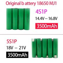 ☛18650 MJ1 Screwdriver Battery Pack 3500mAh 7000mAh 20A Discharge 3S-6S 7.4V-25.2V High Capacity for Power Tools