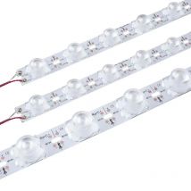 10 stücke 50cm Seiten licht LED-Streifen doppelseitige Leucht kasten LED diffuse Reflexion Modul Streifen 12V Bus haltestelle Werbung