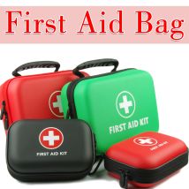 Wasserdichte PU-Erste-Hilfe-Tasche, leer, für Outdoor-Reisen, Auto, Zuhause, Notfall, Überlebensset, Haushalt, Camping, kleine medizinische Box, Reisen