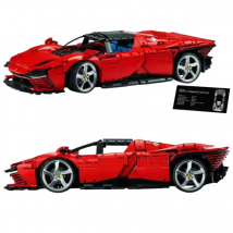 IN STOCK NEW Technical Compatible 42143 Hot Toys SP3 Supercar Building Blocks Car Model Bricks for Christmas gifts