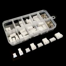 180 Stück XH-Stecker männlich und weiblich JST Antennen-Docking XH2.54 2p 3p 4p 5 Pin 2,54 mm Drahtkabel-Anschluss für Batterieladekabel DIY