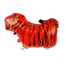 Walking Animals, Dogs, Dinosaurs, Lions, Tigers, Aluminum Foil Balloons, Helium Baby Anniversary Party Decorations