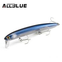ALLBLUE K-0 Minnow Top Wasser Wobbler 115mm 13g Angeln Köder Schwimmende Jerkbaits Flach Tauchen Harten Köder 0-0,3M Hecht Bass Tackle
