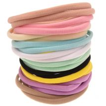 10 pz/lotto Fascia In Nylon Accessori Per Neonate Per Bambini Fasce Elastiche Per Capelli Per Le Ragazze Del Bambino Copricapo Del Bambino Turbante