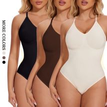 Frauen Racer back Tank Top Shape wear Body suits Taillen trainer Flacher Bauch Korsett Abnehmen nahtlose Bildhauerei Body Shaper