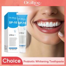SP-10 Probiotische aufhellende Zahnpasta, reinigt Zahnflecken, beseitigt Mundgeruch, verhindert Parodontitis, reduziert Plaque, Zahnpasta