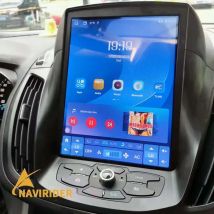NaviRider Android 14 Tesla pantalla Radio estéreo 2Din para Ford Cmax Kuga c-max Escape 2014 2013 reproductor de vídeo Multimedia para coche GPS