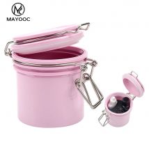1 stücke Wimpern Kleber Lagerung Tank Container Lash Lifting Individuelle Klebstoff Ständer Lagerung Jar Wimpern Verlängerung Make-Up-Tool