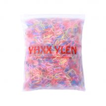 1000/2000PCS Girls  Elastic Hair Bands Gift Rubber Band Headband Children Ponytail Holder Bands Kids Ornaments Hair Accessories