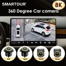 8K AHD 1080P Car 360° panoramic system camera for Android multimedia screen, Android multimedia system with 360APP function