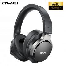 Awei A710BL ANC cuffie con cancellazione attiva del rumore Bluetooth con cuffie da gioco Wireless Hi-Res Audio Over Ear con microfono
