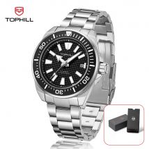 TOPHILL 300M Tauchen Geschenk Uhr C3 Leucht Kalender Saphirglas 43,5mm Männer 30Bar Tiefe Wasserdichte NH35 automatische Armbanduhren