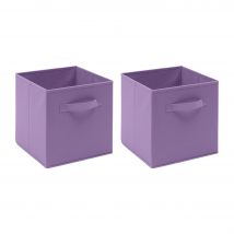 BonChoice Foldable Storage Cubes Boxes Pack of 4 for Home Organization, Fabric Wardrobe Storage Box