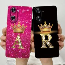 Für Xiaomi Redmi A5 Fall RedmiA5 Luxus Crown Buchstaben Weiche Telefon Fällen Für Xiaomi Poco C71 PocoC71 Kamera Schutz Zurück Abdeckung
