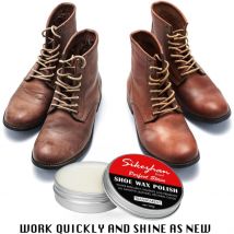 Crema per la cura delle scarpe in pelle Trasparente Incolore Inodore Visone Condizionante Protezione lucida impermeabile Manutenzione delle scarpe
