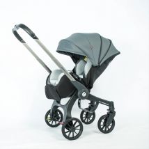 Passeggino 4 in 1 Passeggino multifunzionale per neonato Sedile porta bebè pieghevole Passeggino da viaggio leggero Seggiolino auto. Stock UE