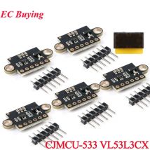 1-10Pcs VL53L0X V2 VL53L1X VL53L3CX VL53L4CD VL6180X  VL53L8CX VL53L7CX Time-of-Flight ToF Laser Ranging Sensor Module IIC
