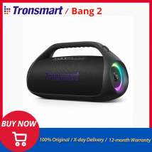 Tronsmart Bang 2 Bluetooth-Lautsprecher, tragbarer Party-Lautsprecher mit 90 W Ausgang, 2.1-Kanal-Klarheit, 26 Stunden Spielzeit, 105 dB klares Audio, Snyc 100 Lautsprecher für Outdoor, Party,
