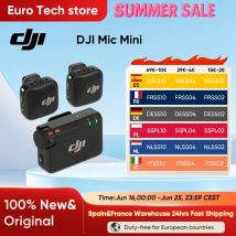 DJI Mic Mini 2TX 1RX dodaje etui z funkcją ładowania dwupoziomową aktywną redukcję szumów