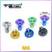 RTAMO Titans ch rauben m6x10/15/20/25/30mm (od = 14) Motorrad modifikation Auspuffrohr Visiers ch raube