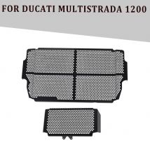 Für Ducati Multis trada 1200 s s Pikes Peak Touring Grant urismo Motorrad Kühler Kühlergrill Schutz Ölkühler Abdeckung Schutz