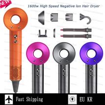 Nuovo Super Hair Care Asciugacapelli senza foglie 220V Asciugacapelli agli ioni negativi Asciugacapelli domestico ad alta velocità Strumento per lo styling professionale