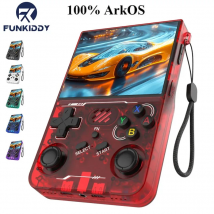 Console di Gioco Portatile Retro 100% ArKOS R36XX Sistema Linux Schermo IPS da 3,5 Pollici 64/128GB/256GB Lettore di Giochi Nuova Versione Aggiornata 2026
