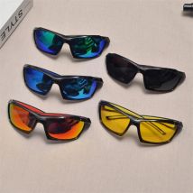 5PCS Sport Sonnenbrillen für Männer Leichte Nachtsicht Männliche Shades Radfahren Brillen Fahren Angeln Mode Spiegel Brillen