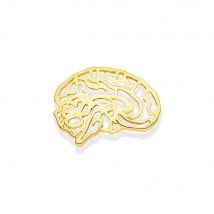 Hanreshe Neurologist Brain Brooch Pins Lapel Backpack Badge Anatomical Gift for Doctor Nurse Graduation Student Medical Jewelry