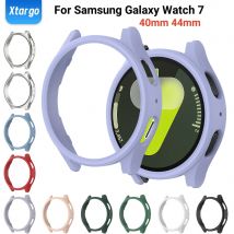 Obudowa PC do Samsung Galaxy Watch 7 40mm 44mm Smartwatch Pokrowiec ochronny Hollow Bumper All-Around do Galaxy Watch 7 Akcesoria