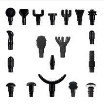 Universal Fascia Gun Ersatz Massage Kopf Silikon Massage Kopf Set Körper Entspannung Fascia Massage Gun Kopf Für Alle 18-19mm