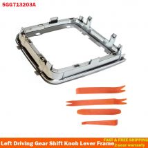 LHD Dla VW Manual Golf 7 7.5 Golf R Gałka dźwigni zmiany biegów Dźwignia zmiany biegów Wspornik ramy Koło Gałka zmiany biegów 5GG 713203 Kierowca po lewej stronie