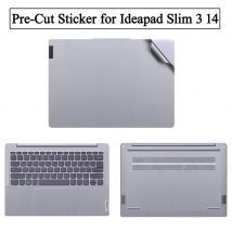 Vorgeschnittene Lenovo Laptop-Aufkleberfolie für 2024 2023, Ideapad Slim 3 5 14 Gen 9 8 Hautaufkleber für 14IRU9 14IRH8 14AMN8 14ABR8 14IAU7