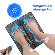 Smart Foot Massage Pad RF Remote Feet Massager 8 Modes 19 LevelsImprove Blood Circulation Relax Muscles Slim Legs Foot Pad