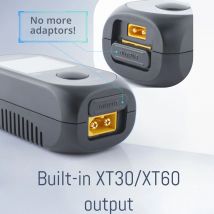 ToolkitRC Caricatore tascabile M4 DC 80W 5A XT30 XT60 Ingresso USB-C Caricatore ingresso/uscita per batteria LiPo 1-4S