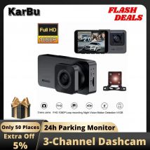 Dash Cam für Auto kamera 1080p HD Dashcam 24h Park monitor DVR Para Coche vorne und hinten 3 dvrs Kamera Samochodowa Rejestra tor