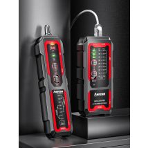 AMPCOM Network Cable Tester, Type-C Charging,100V Burn-Proof, PoE Detection, NCV,LAN Cable Tracer Kits,Port Flashing,Crimp Check