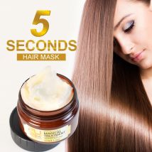 PURC Maschera per capelli magica professionale Trattamento alla cheratina Riparazione Danni Crema per crespo 5 secondi Morbido levigante Raddrizz Cura dei capelli