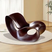 Nordic Luxury Outdoor Rocking Chair Creative Lazy Recliner Garden Living Room Chairs Bedroom Design Chaise Japonaise Furniture