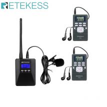Retekess Wireless Tour Guide System TR506 FM sender Tragbare FM Empfänger 2 PC PR13 Für Tour Kirche Ausbildung Unterstützung TF Karte