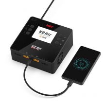ISDT K2 Air AC 200W DC 500Wx2 20A Dual Channel Balance Lipo Charger Discharger for Lipo NiMh Pb Battery Rc Model / Smart Phone