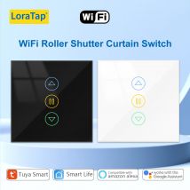 Tuya Smart Life Jalousien Rollladen Touch Panel Schalter Prozent Fortschritt Fernbedienung Arbeiten mit Home Assistant Alexa