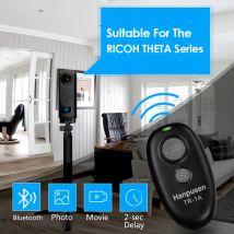 Nuovo pulsante Selfie per fotocamera con telecomando Bluetooth RICOH TR-1A senza fili per Ricoh THETA SC2, THETA Z1, THETA X