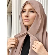 Newest Instant Chiffon Hijab With Magnetic Buckle Solid Color Woman Muslim Hijab Scarf Islamic Turban Fashion Headband Shawl