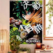 B-Bakugo Katsuki DIY Wandteppich für Wohnzimmer Home Dorm Decor Wandkunst Dekor