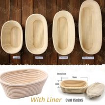 Pane pasta Banneton Brotform lievitazione cestini fermentazione Rattan cesto di vimini Country